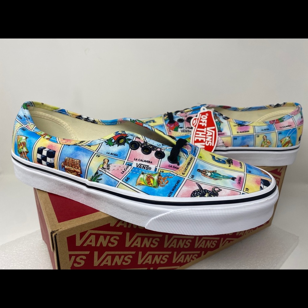 VANS Authentic Los Vans Sneaker Loteria Print - Picture 2 of 8
